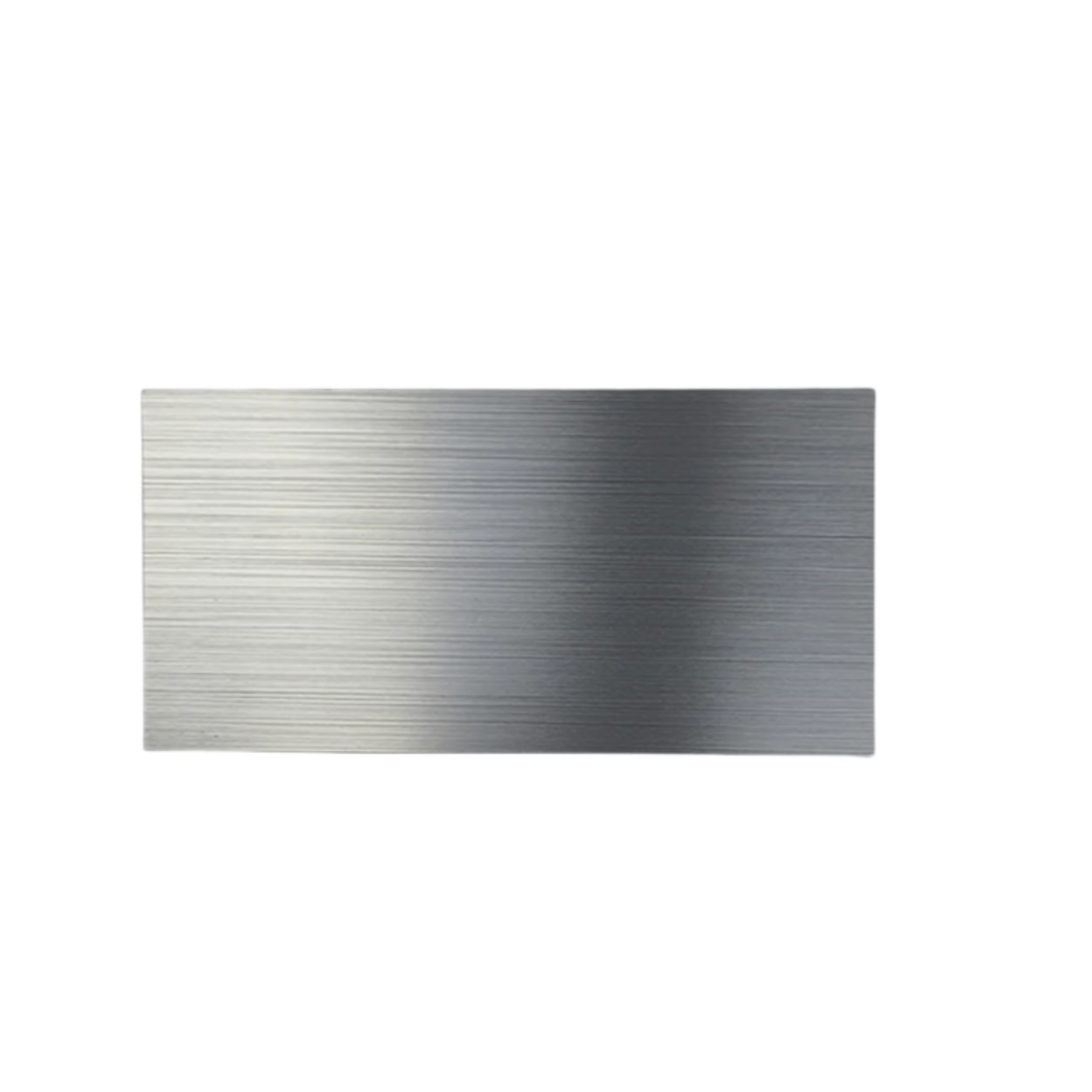 Dosseret à décoller et à coller en acier inoxydable, 10/60/100 feuilles, pour cuisine, 6 ''x 3'', ca