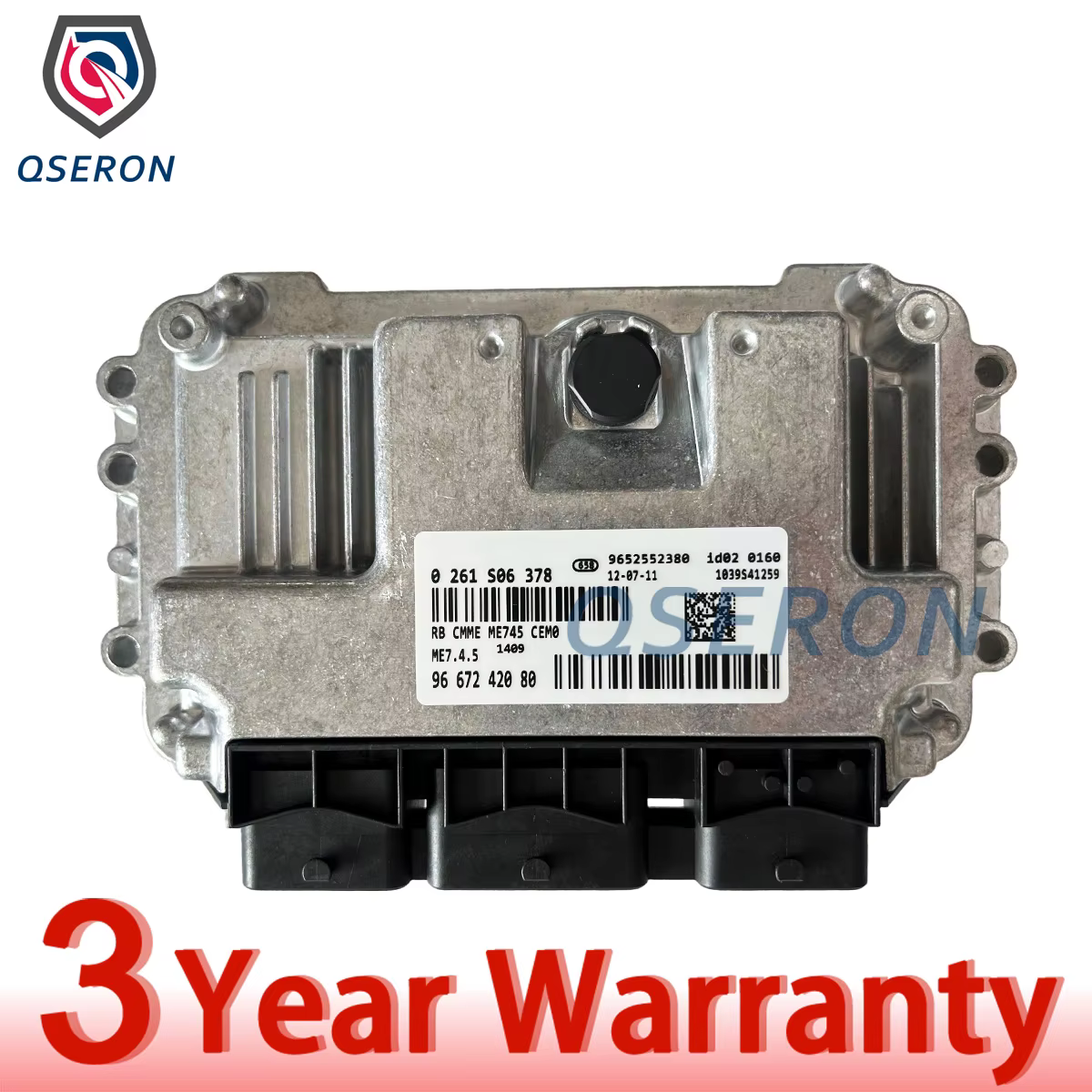 Unité de commande moteur ME7.4.5 0261S06378 9667242080   Ordinateur de module électronique ECU ECM