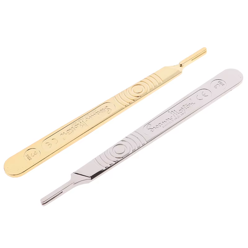 Outils à main de gravure de poignée de scalpel, lame adaptée, générateurs en acier inoxydable, génér