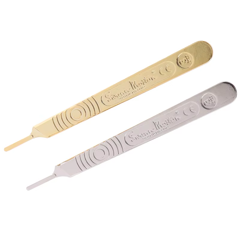 Outils à main de gravure de poignée de scalpel, lame adaptée, générateurs en acier inoxydable, génér
