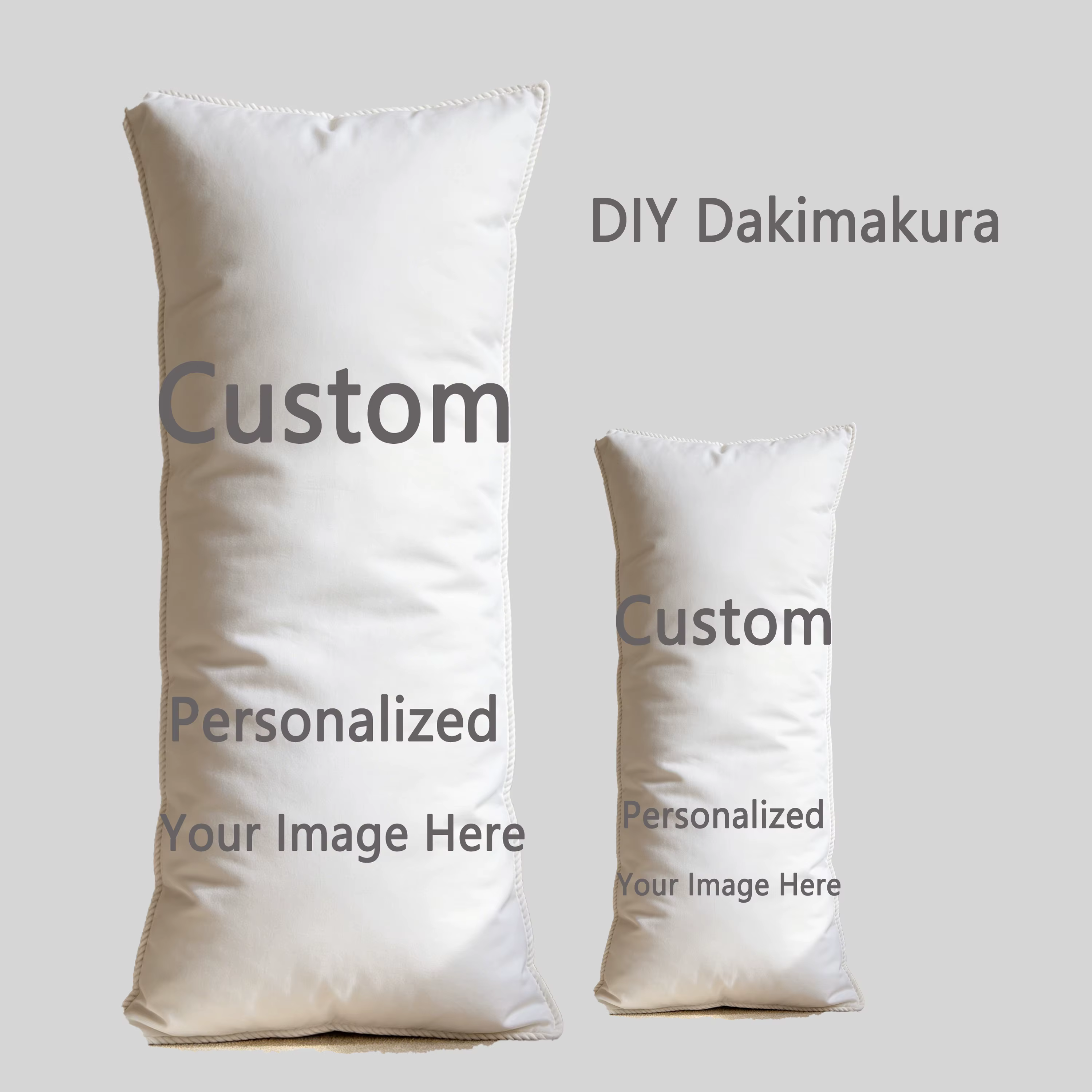 Coussin corporel personnalisé avec photo DIY | Créez votre compagnon de sommeil unique : housse de