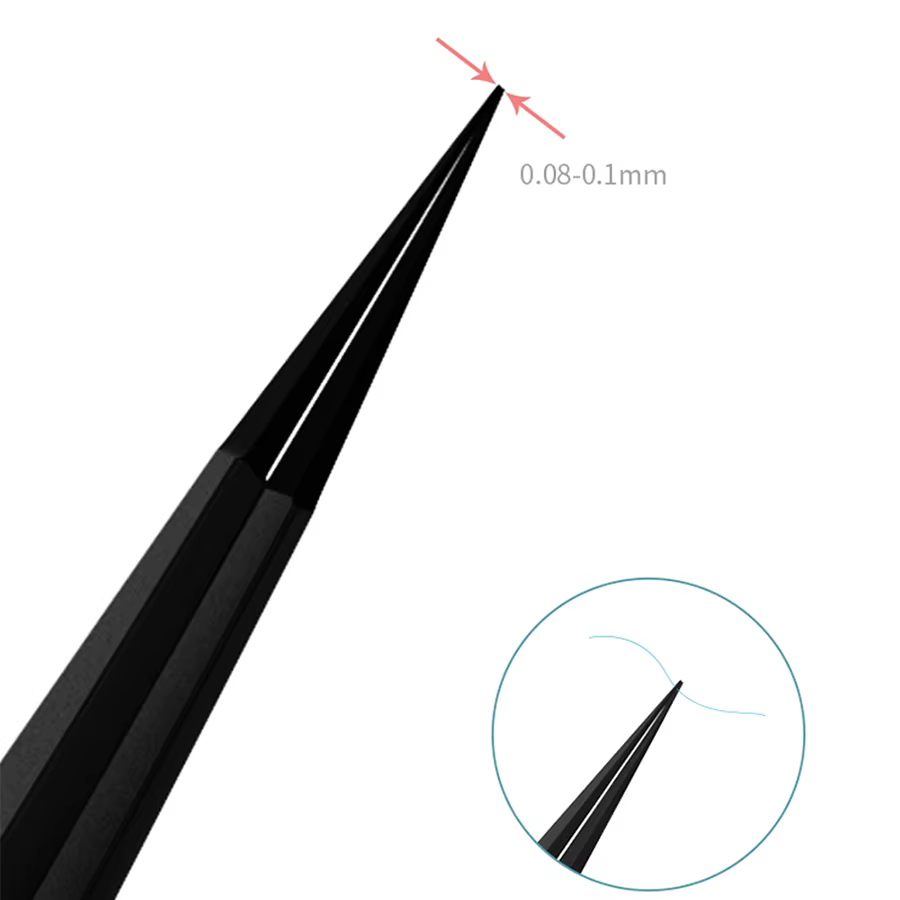 Qianli – pincettes iNeezy en acier inoxydable poli à la main, outils de réparation de cavalier BGA, 