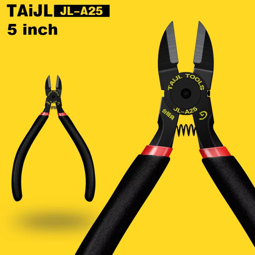 TAIJL – pince diagonale 5 6 pouces pour fil d'acier, coupe en acier au tungstène