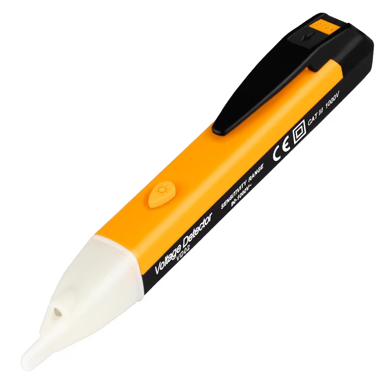 Crayon de test électrique numérique, détecteur de tension AC, sans contact, testeur de stylo, compte