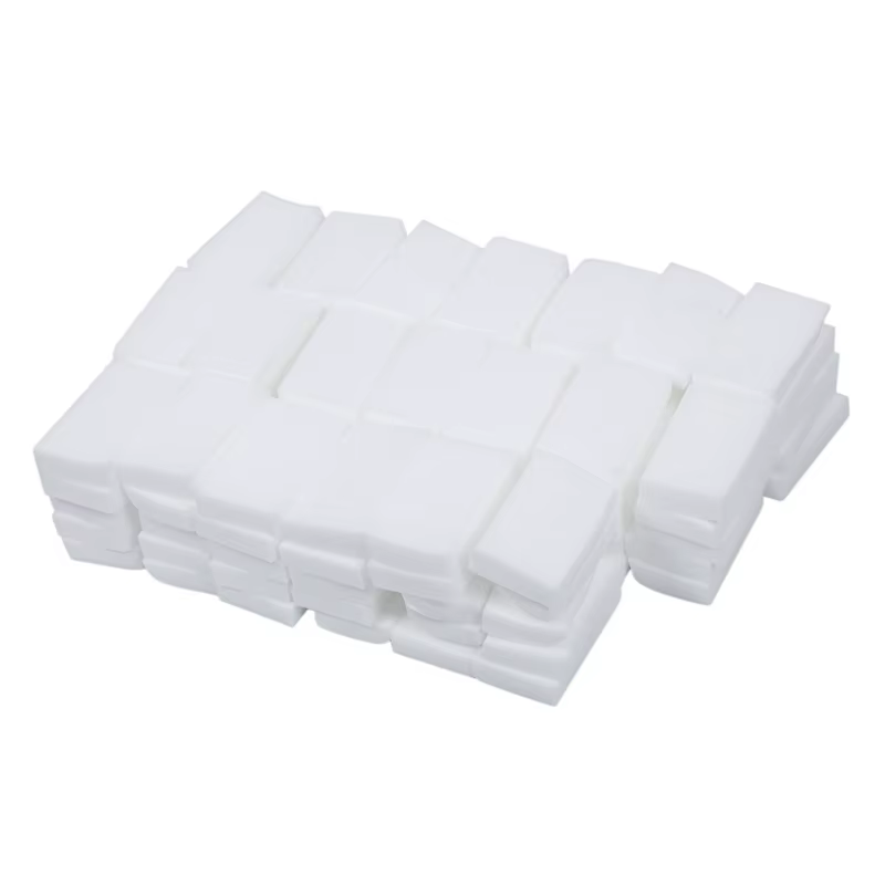 Éponge magique en mélamine, nettoyage écologique, blanche, pour la cuisine, 10x6x2 cm, 100 pièces