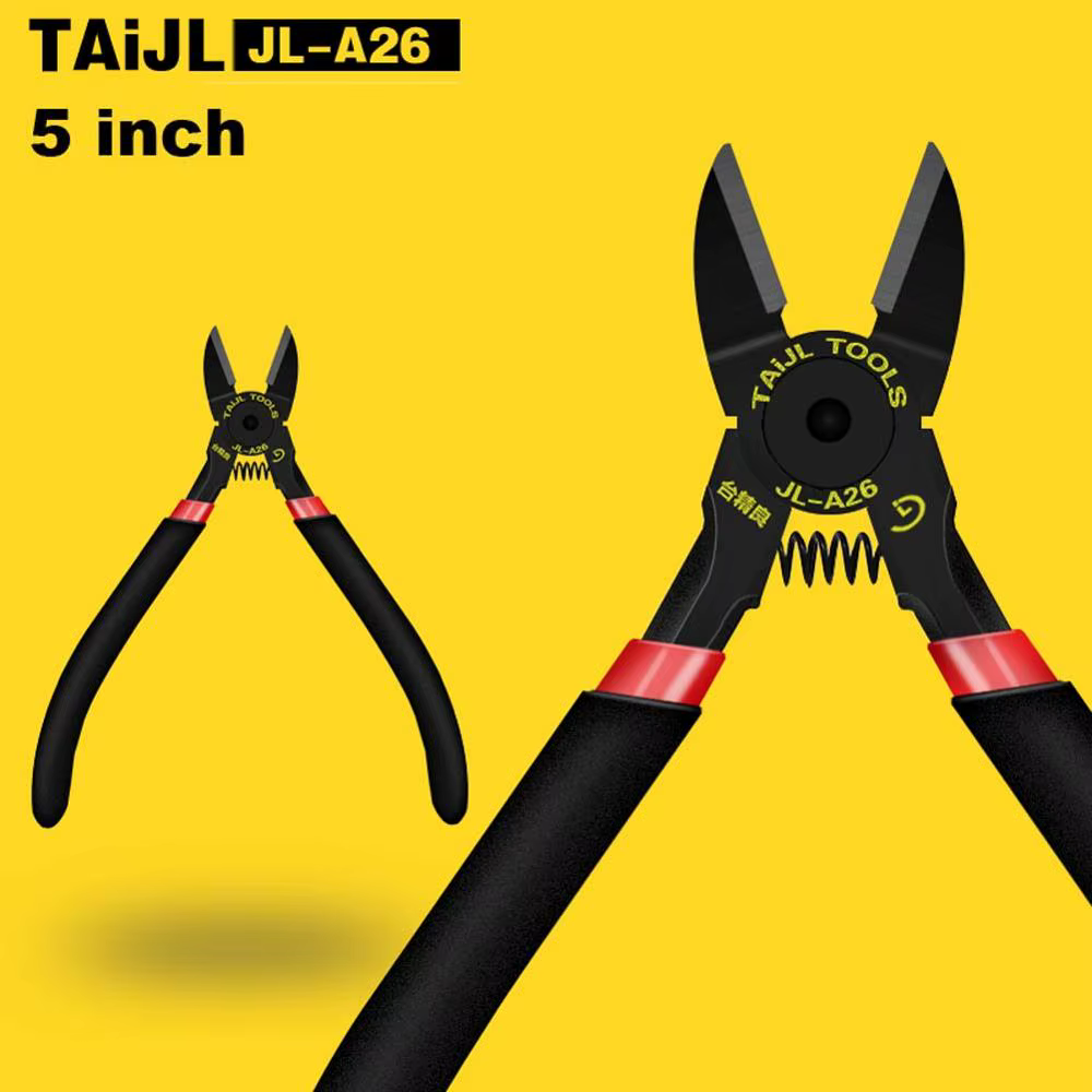 TAIJL – pince diagonale 5 6 pouces pour fil d'acier, coupe en acier au tungstène