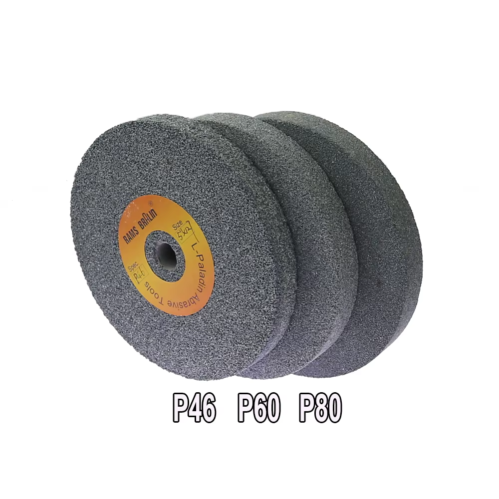 Roue Abrasive en céramique P46 P60 P80 P120, 1 pièce, 125x16x12.7mm