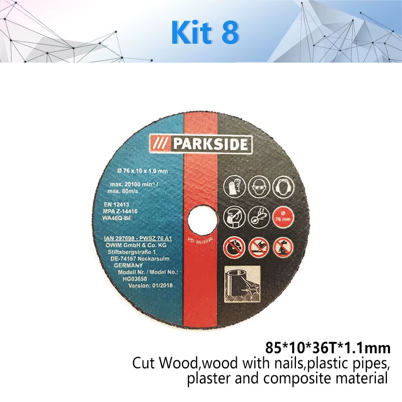NEWONE lame de scie circulaire disque de coupe pour bois/métal/plastique HSS carbure diamant résine 
