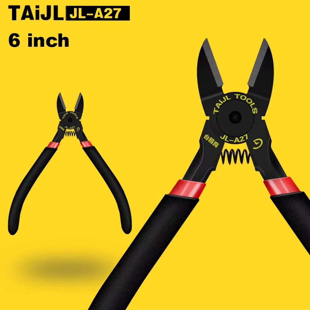 TAIJL – pince diagonale 5 6 pouces pour fil d'acier, coupe en acier au tungstène