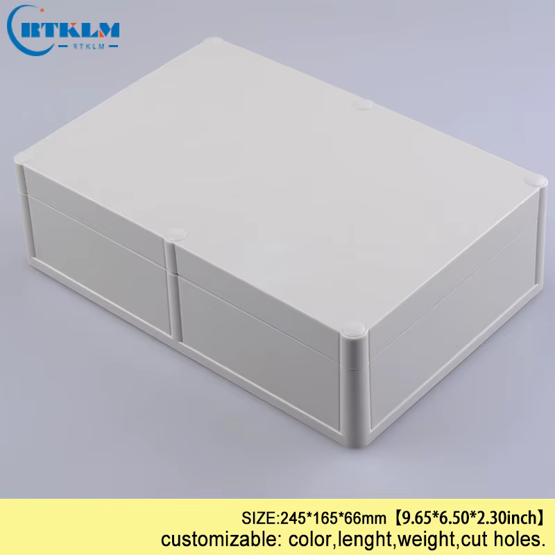 Boîtier Électrique Extérieur Étanche en Plastique ABS IP68, Boîte de Jonction pour Projet DIY, 245x1