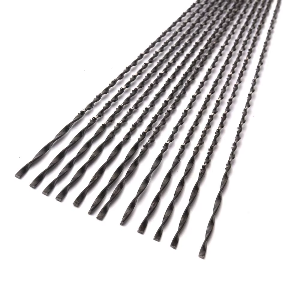 10 pièces 130 mm 2 # /3 # /7 # /8 #   Lames de scie à chantourner dents en spirale lames de scie à b