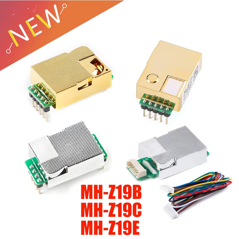 MH-Z19 MH-Z19C MH-Z19E MH-Z19B IR Infrarouge CO2 Capteur Dioxyde De Carbone Gaz Capteur Tech CO2 Mon