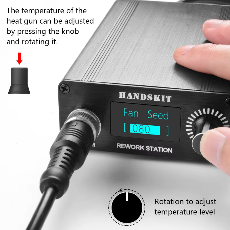 Pistolets thermiques T12, affichage numérique OLED, Station de soudage de température, Portable, ret