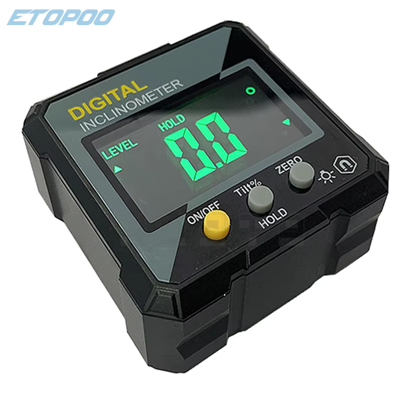 ETOPOO Niveau électronique numérique Fnder d'angle numérique 4*90 ° Inclinomètre magnétique rappor