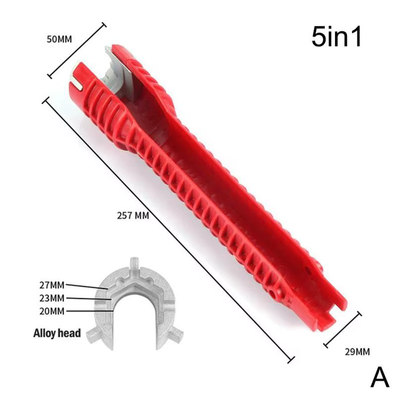 Outils de plombier multifonctions 8 en 1, clé anglaise, ensemble anti-brûlure, tuyau de réparation d
