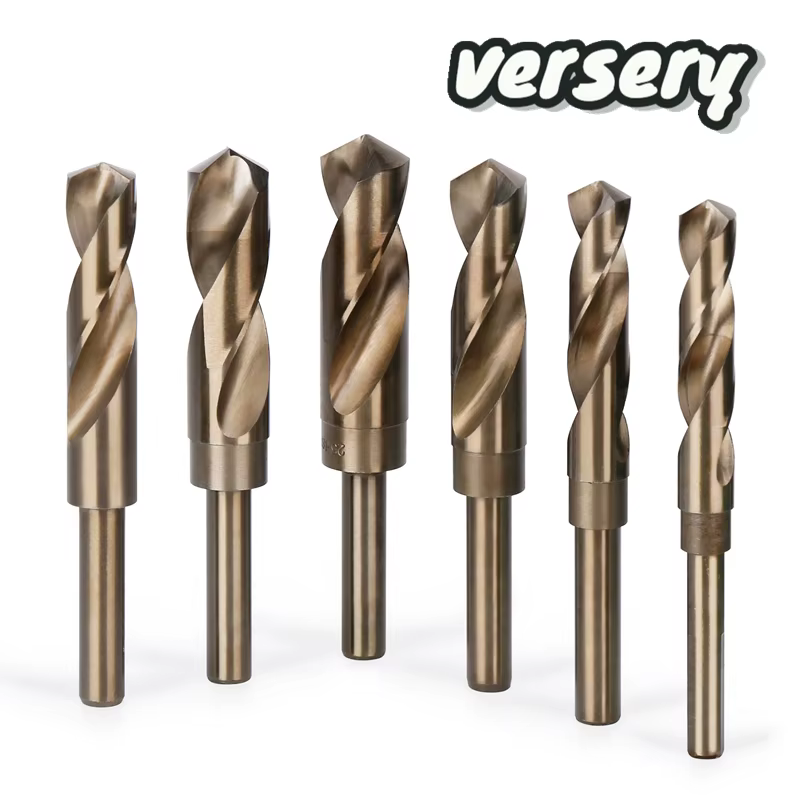 Versery 13-35mm 12.7mm tige ronde réduit 1/2 ''forets hélicoïdaux HSS M2 scie cloche bois fer acier 