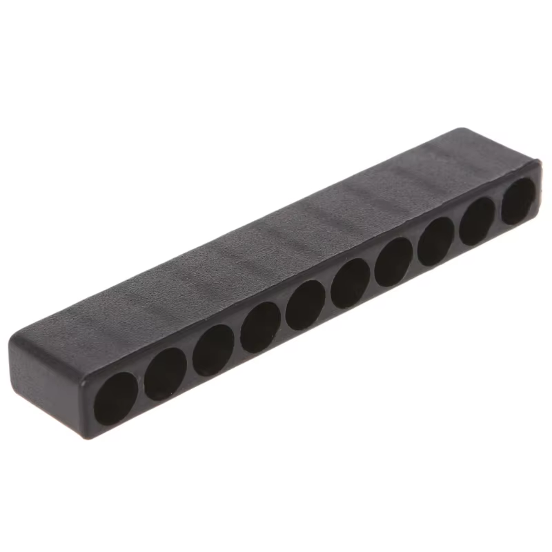 Trou de tournevis 10/12 trous tige hexagonale porte-embout tête en plastique mallette de rangement o