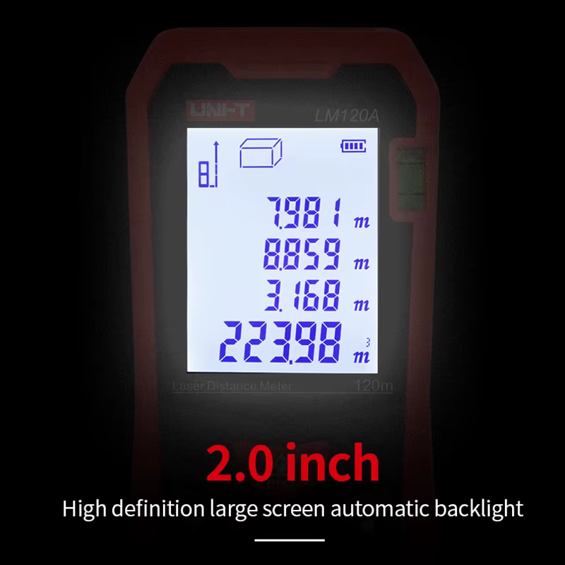 Télémètre Laser UNI-T LM50A LM70A LM100A LM120A télémètre Laser télémètre numérique ruban à mesurer
