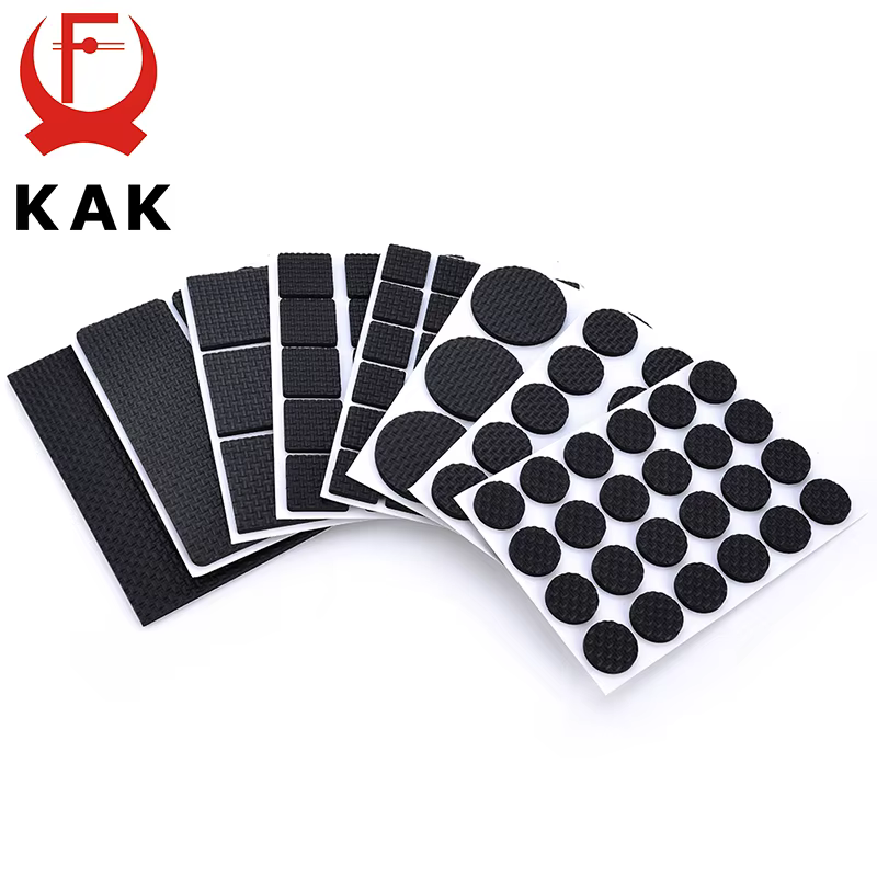 KAK 1-24 pièces auto-adhésif meubles jambe pieds tapis feutre tampons anti-dérapant tapis pare-chocs