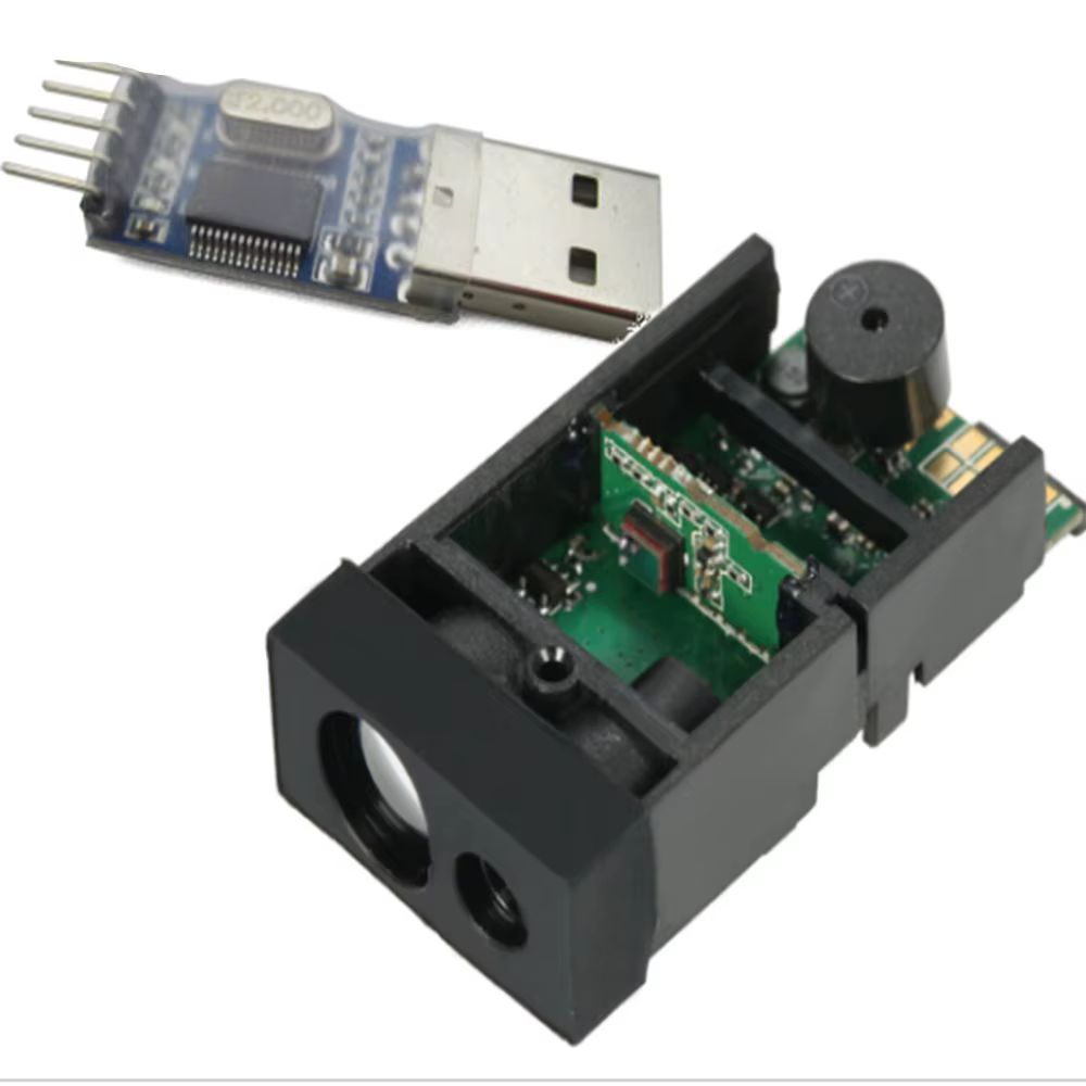 Capteur de mesure de Distance Laser 50m/164 pieds, Module télémètre, diastimètre à faible coût, mesu