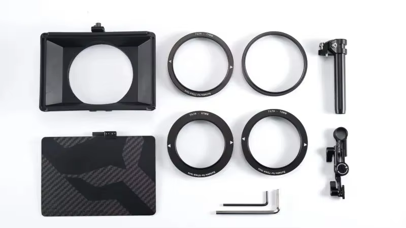 Tilta MB-T15 – Mini boîtier mat pour appareils photo DSLR sans miroir, anneau d'objectif 55mm 58mm 7