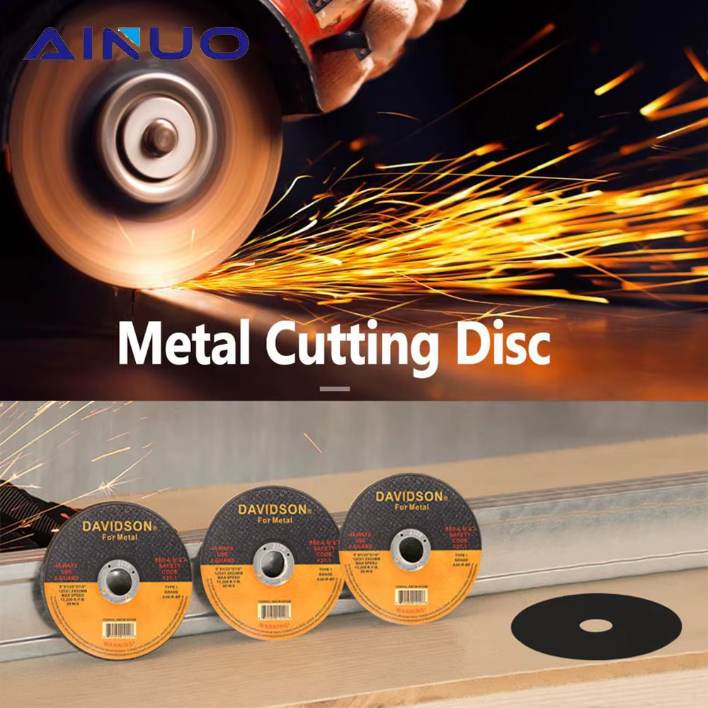 Disque de coupe en métal de 125mm, coupe-Fiber de 5 pouces, résine renforcée, lame de scie circulair