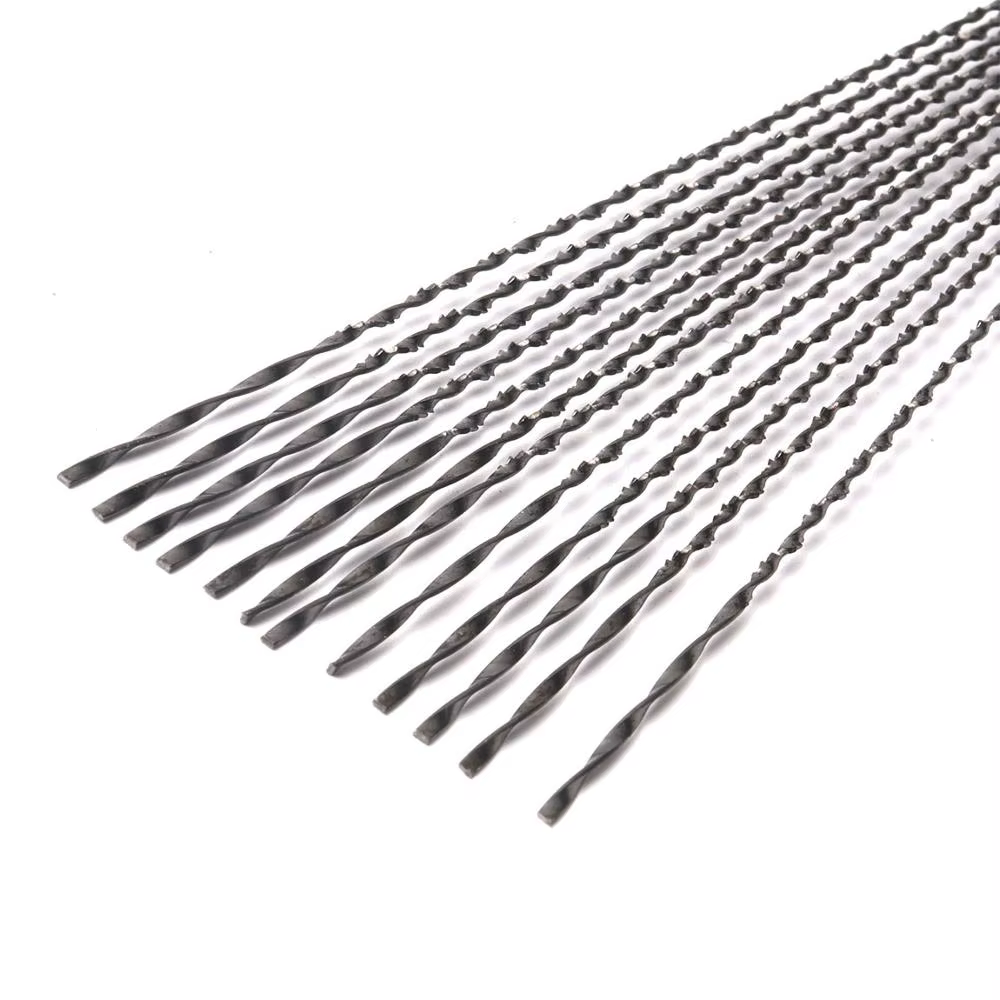 10 pièces 130 mm 2 # /3 # /7 # /8 #   Lames de scie à chantourner dents en spirale lames de scie à b