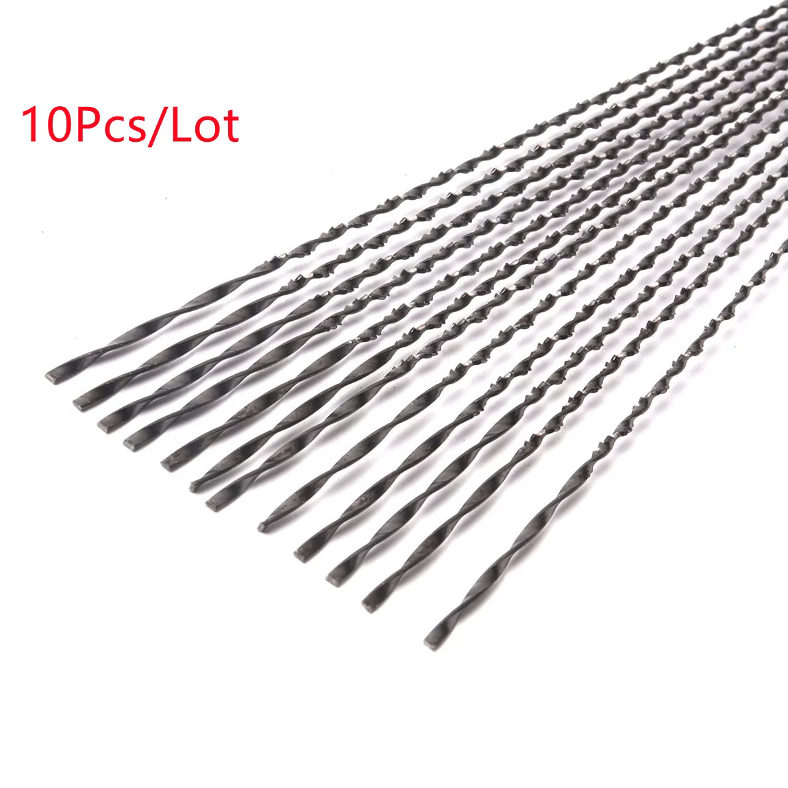 10 pièces 130 mm 2 # /3 # /7 # /8 #   Lames de scie à chantourner dents en spirale lames de scie à b