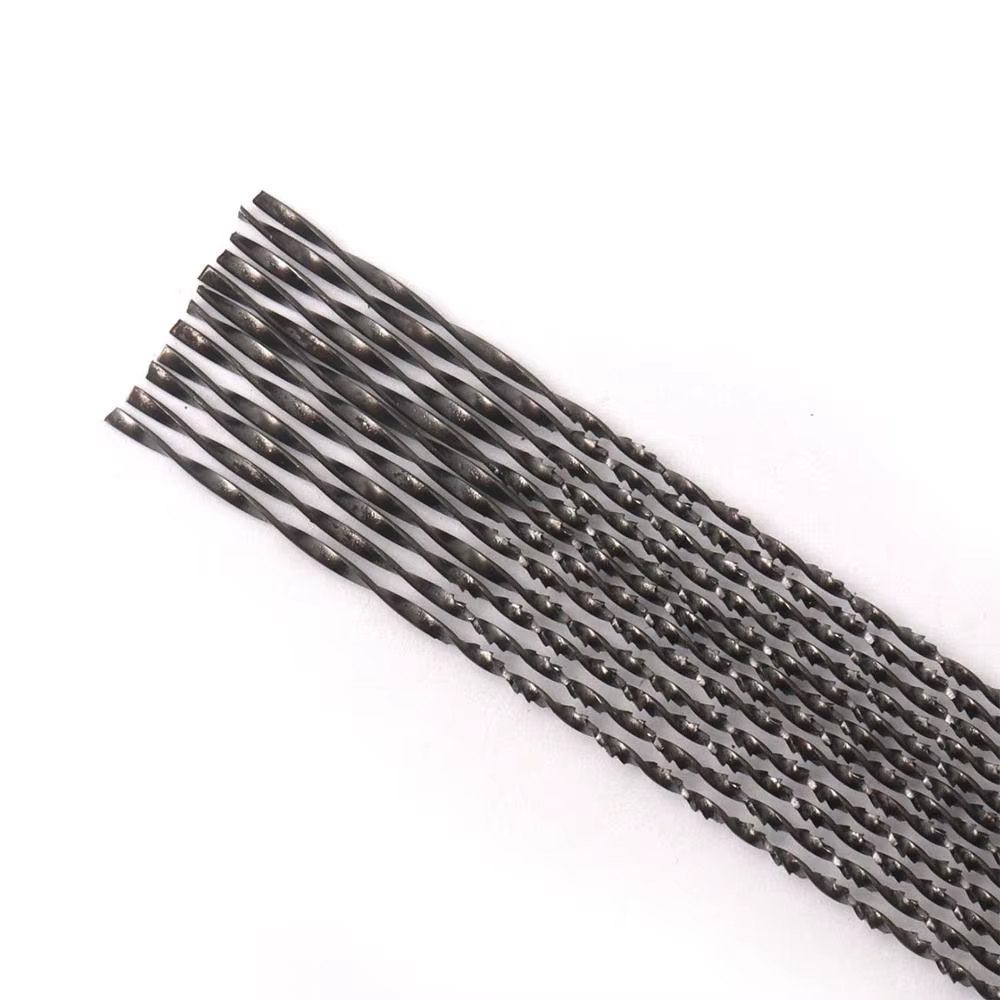 10 pièces 130 mm 2 # /3 # /7 # /8 #   Lames de scie à chantourner dents en spirale lames de scie à b