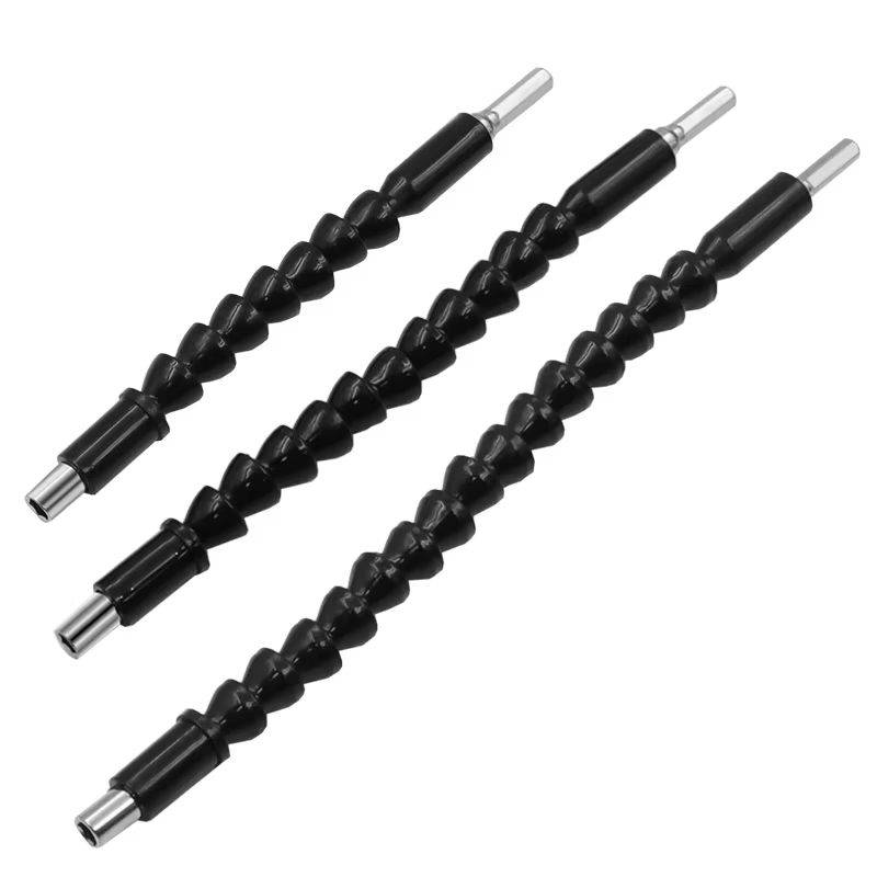 Porte-embout de tournevis d'extension d'arbre Flexible pour perceuse électronique 195mm 250mm 295mm