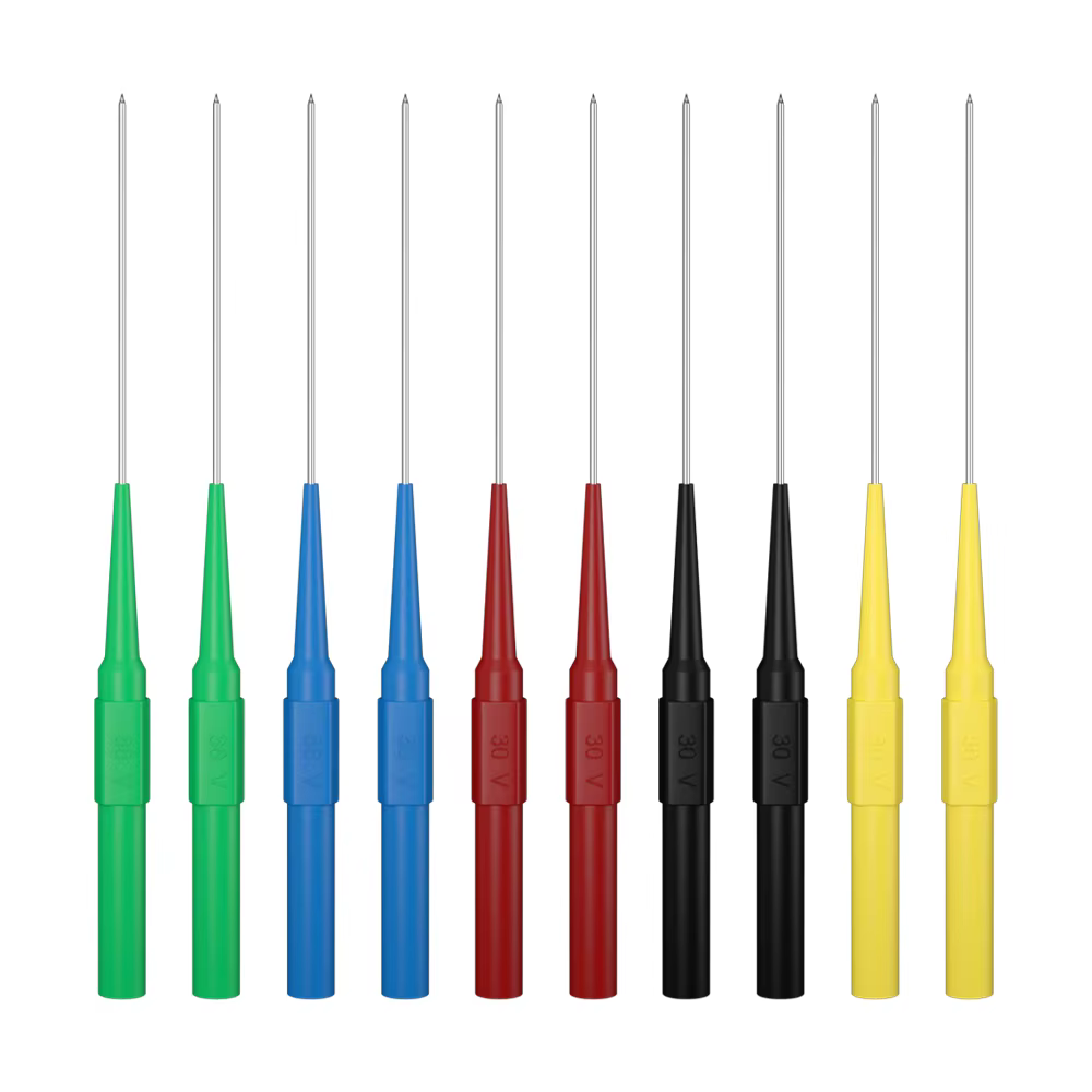 JZDZ – sonde de Test 1mm, aiguille mul-timètre inoxydable, perforation, broche de sonde arrière 4mm 