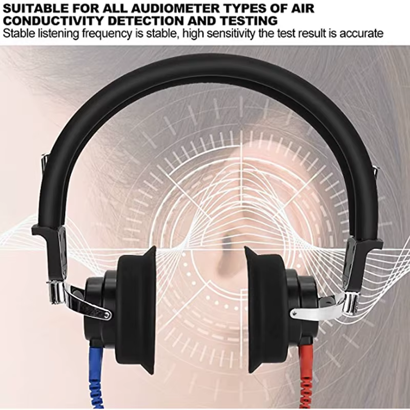 Tout nouveau Audiomètre TDH39 DD45, écouteurs audiométriques, transducteurs de Conduction d'air, cas