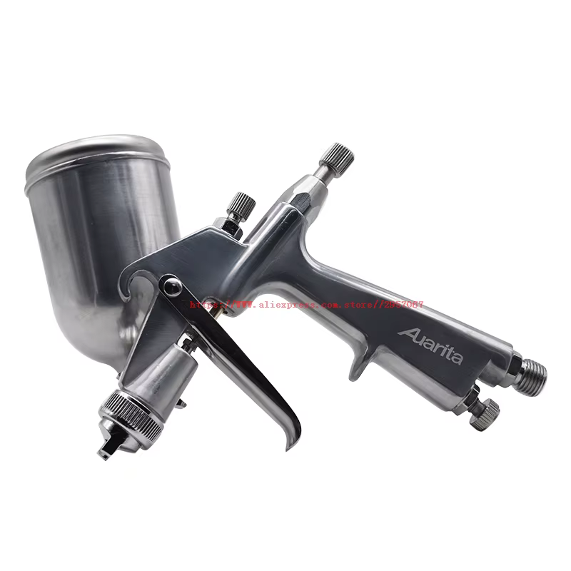 Outils de pistolet à air aérographe pistolet à peinture F-3 hvlp 1.0mm buse aérographe pistolet pneu