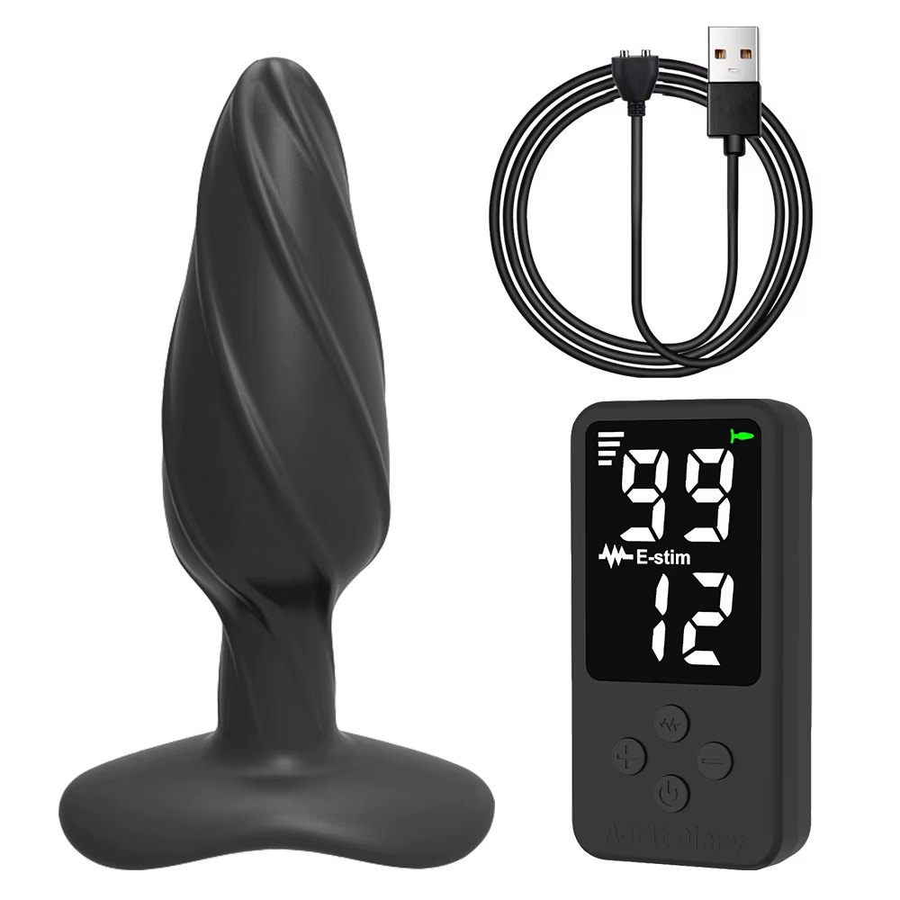 Jouets sexuels pour hommes et femmes, prise anale à choc électrique, Sex Shop, télécommande sans fil