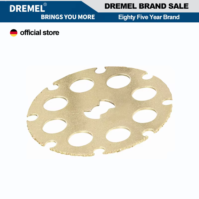 Dremel – roue de coupe en bois EZ544 EZ Lock, moyen pour couper et façonner sur les bois mous et dur