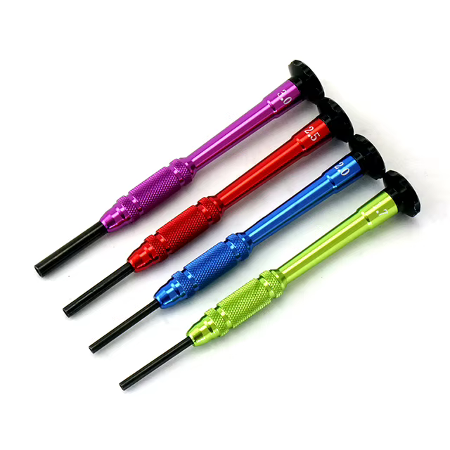 LESU tournevis Hexagonal 1.7/2.0/2.5/3.0mm pour Tamiyay 1/14 RC tracteur camion benne hydraulique pe