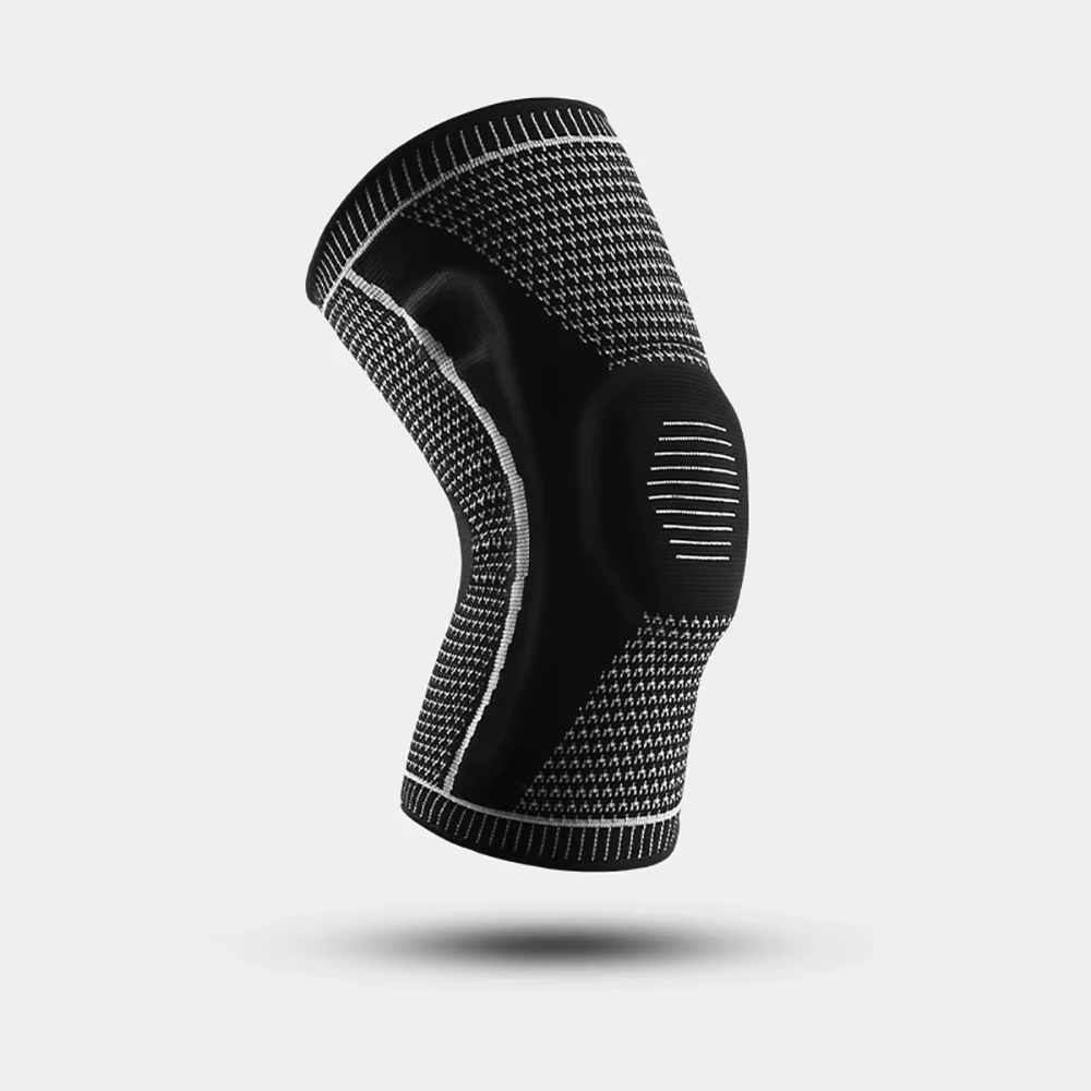 Genouillères en Silicone, 1 pièce, sangle de soutien médial de rotule, Compression du ménisque, pour