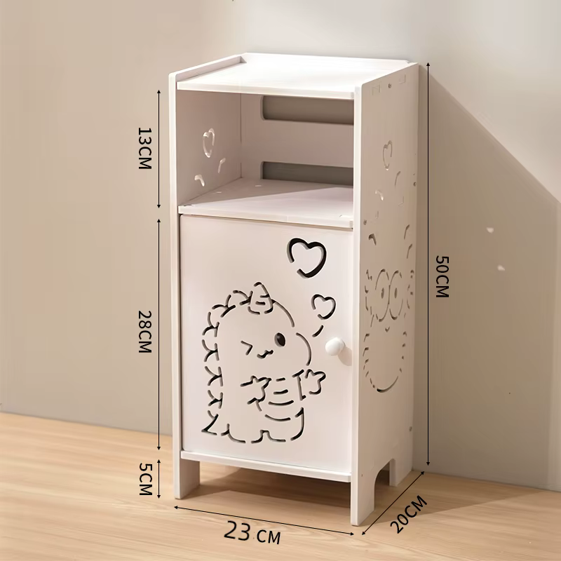 Armoire de rangement étanche pour espace de salle de bain, organisateur multifonction, armoire étroi