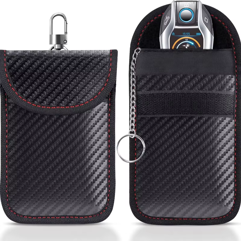 Faraday – sac pour clés de voiture, pochette de blocage de Signal, entrée sans clé, sac de blocage R