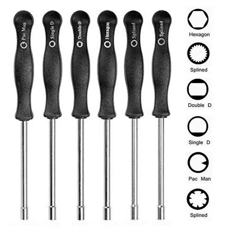 Outils de réglage du carburateur, jeu de tournevis de réglage multi-têtes, réparation de voiture, ac