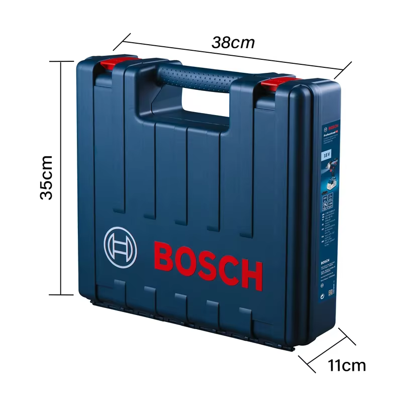 Boîte à outils professionnelle Bosch GDS GDR 18V Series, boîte à outils d'origine, clé électrique 18