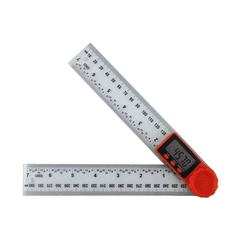 Inclinomètre numérique 2 en 1, règle d'angle numérique, goniomètre électronique, rapporteur, détecte