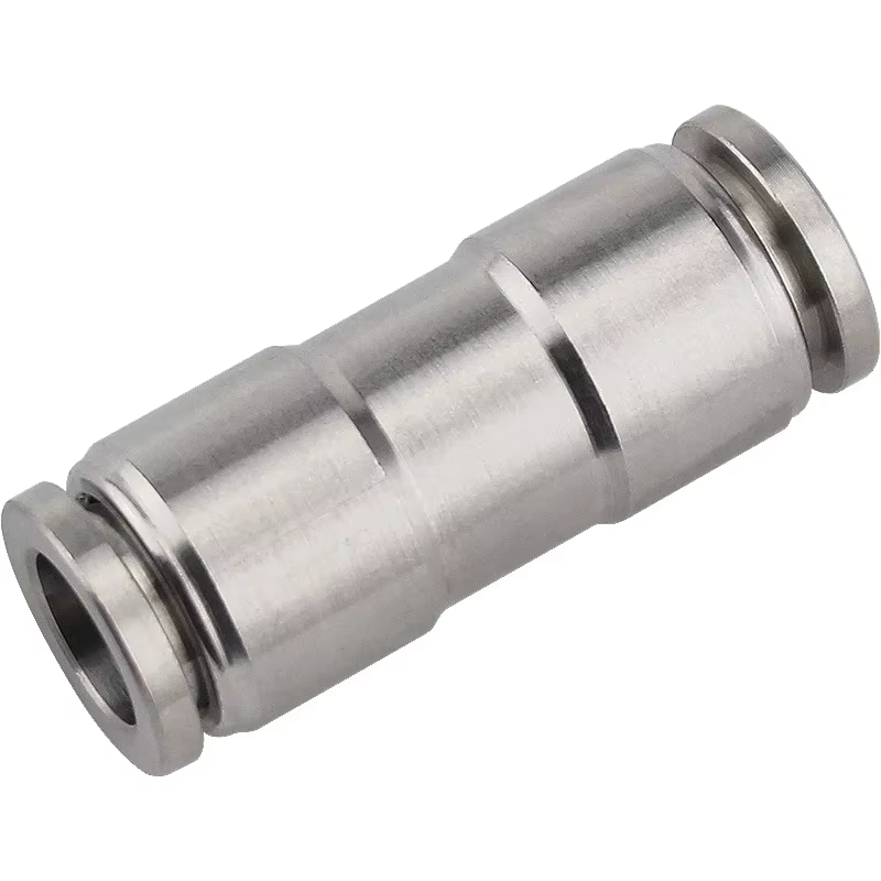Connecteur rapide enfichable en acier inoxydable, raccord d'air à dégagement, 1/8 ", 1/4", 3/8 ", 1/