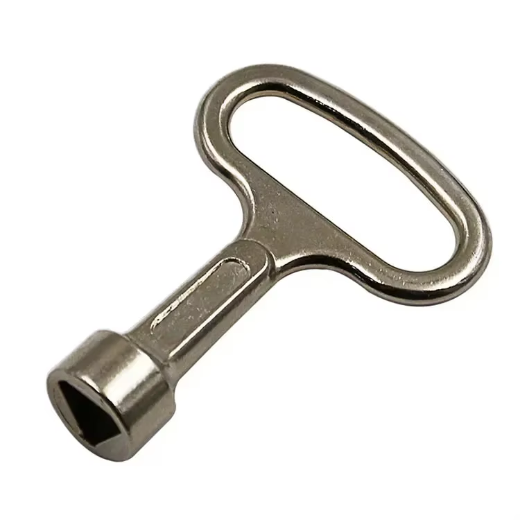 Triangle pour armoires de compteurs électriques à gaz, clé triangulaire interne, Valve d'eau du robi
