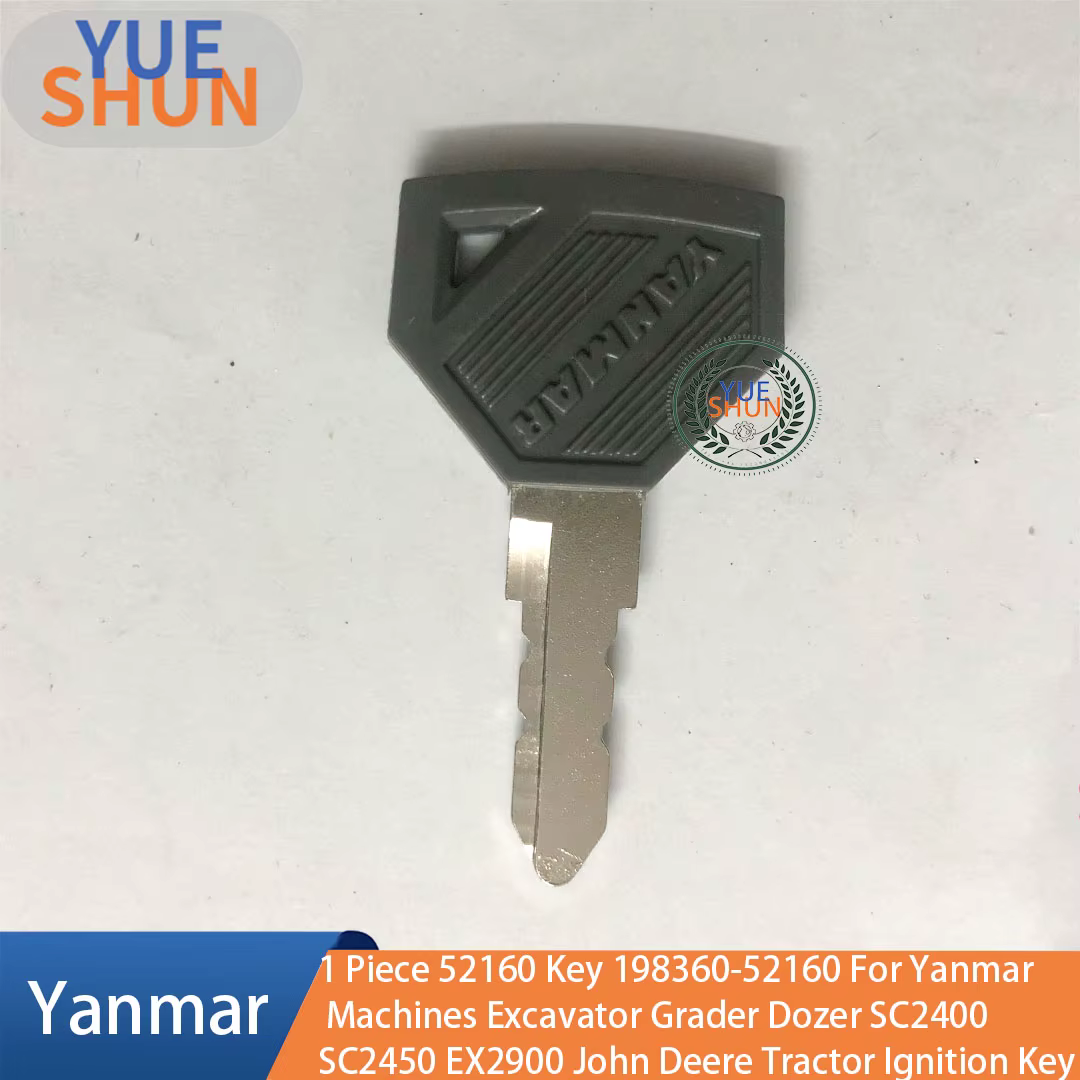 1 pièce 52160 clé pour Yanmar nouvelle pelle niveleuse Dozer niveleuse Dozer