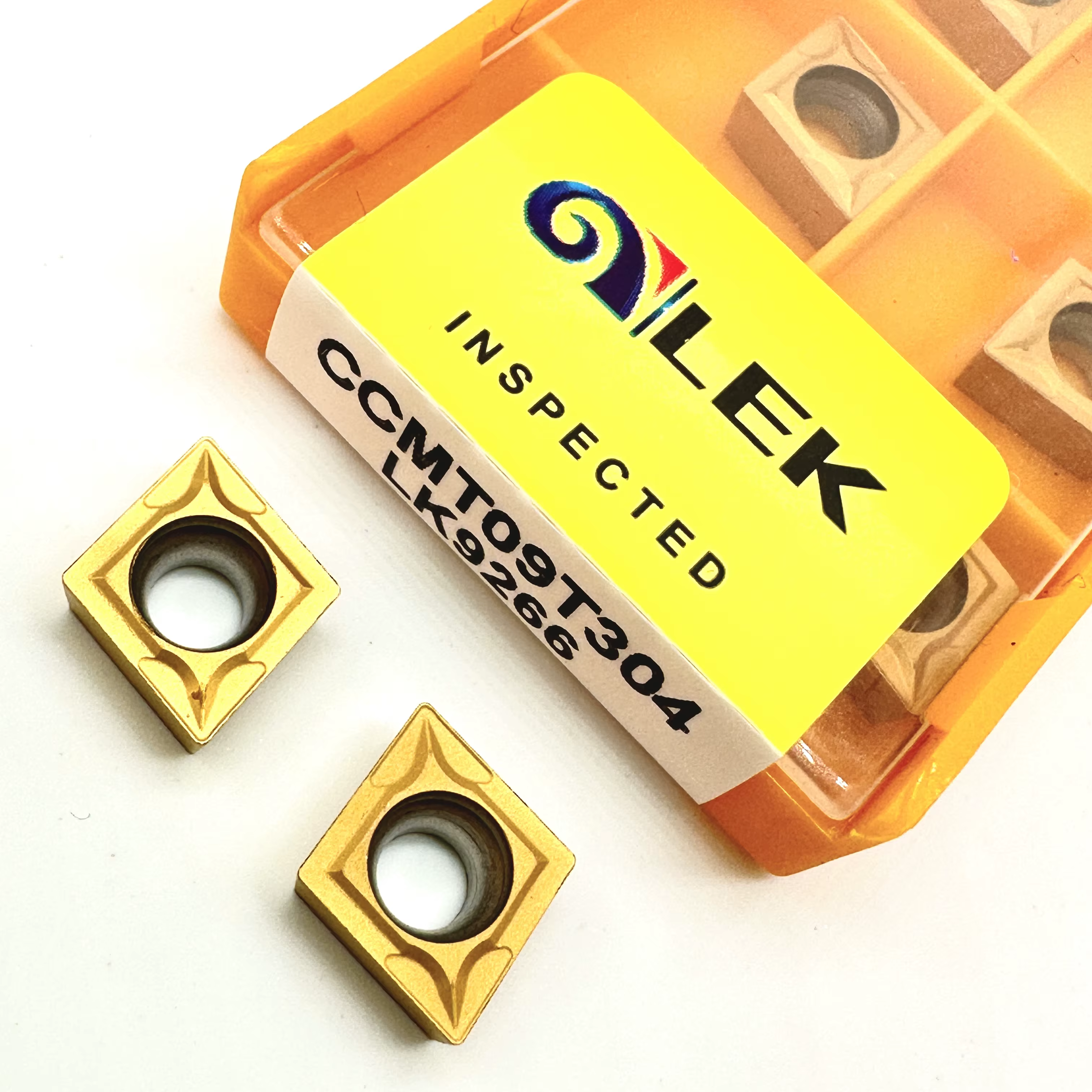 Plaquettes de tournage interne en carbure CCMT060204 CCMT09T304 CCMT120404 – Outil de tournage CNC d