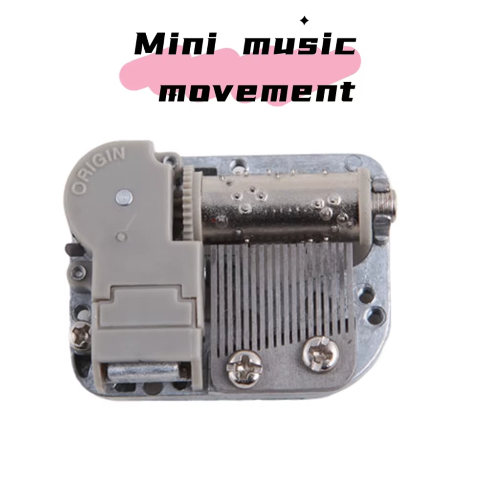 Mini château de mouvement musical dans le ciel, adapté aux boîtes à musique de bricolage, matériel p