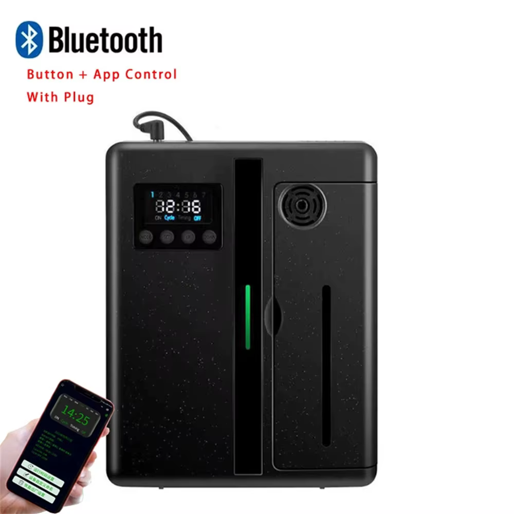 Diffuseur de parfum de pièce, couverture 300m3, désodorisant, diffuseur d'huile Bluetooth pour huile