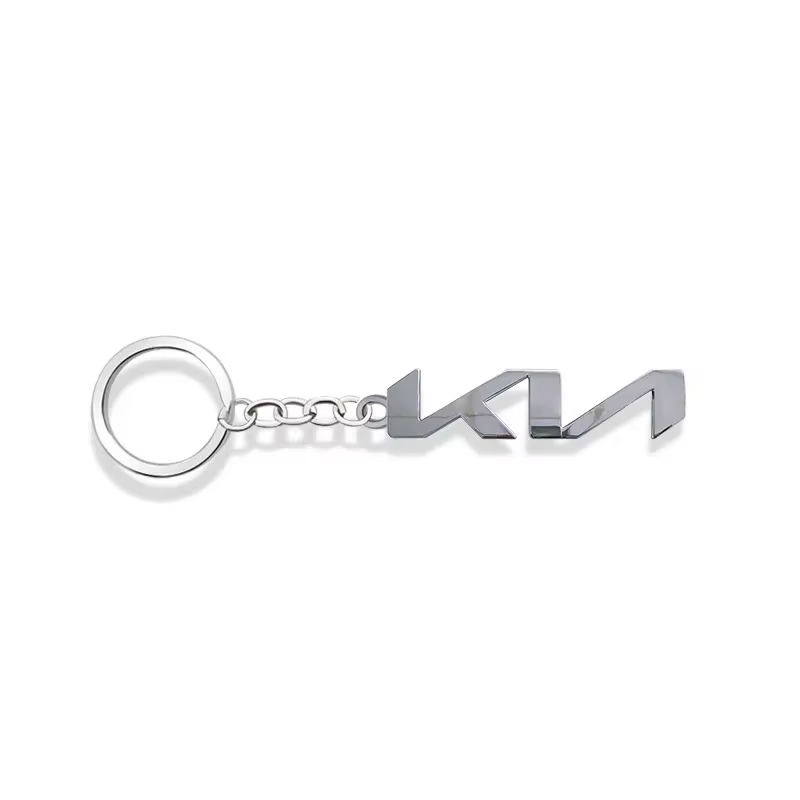 Porte-clés de voiture en métal, 1 pièce, pour KIA Soul Rio Cerato Forte Optima Sportage Ceed Stonic 