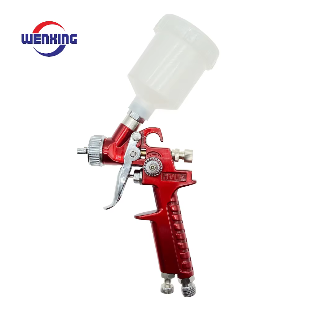 H-2000 HVLP pistolet de pulvérisation 0.8/1.0mm buse Mini pistolet de pulvérisation de peinture à l'